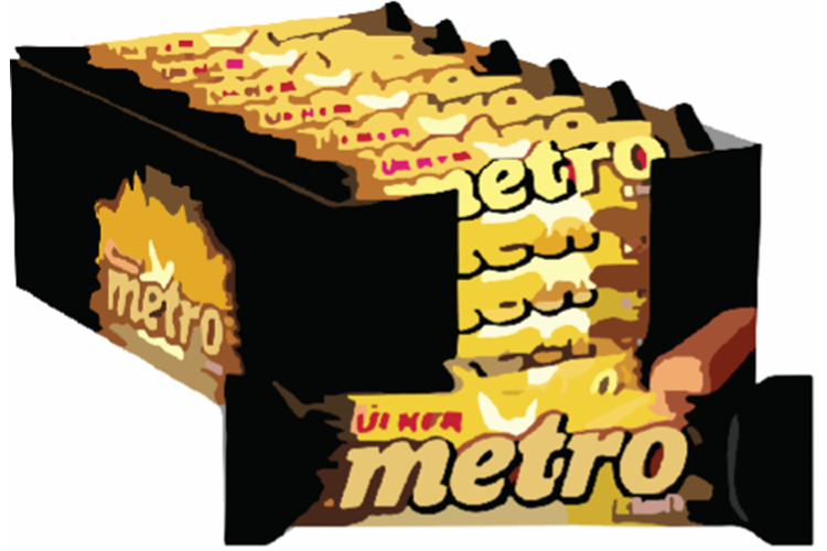 Ülker Metro Çikolata 36 Gr*24 Kaplamalı Bar