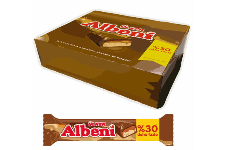 Ülker Albeni 52 Gr*18 Kaplamalı Bar
