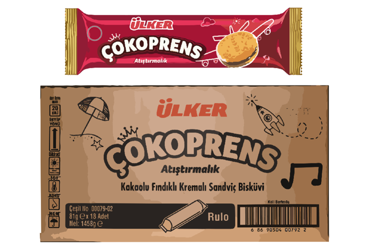 Ülker Çokoprens 81 Gr*18