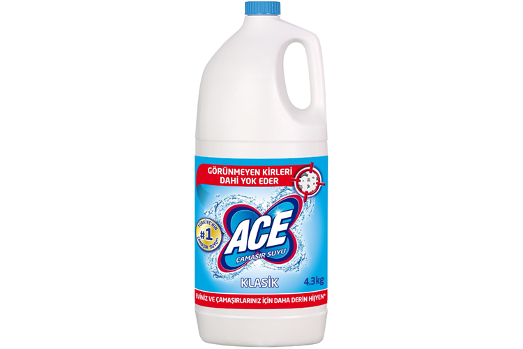 Çamaşır Suyu 4 Lt* 4 Ace Klasik