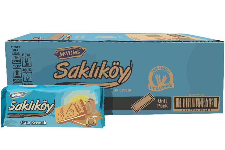 Ülker Saklıköy Sütlü Kremalı 100 Gr*24