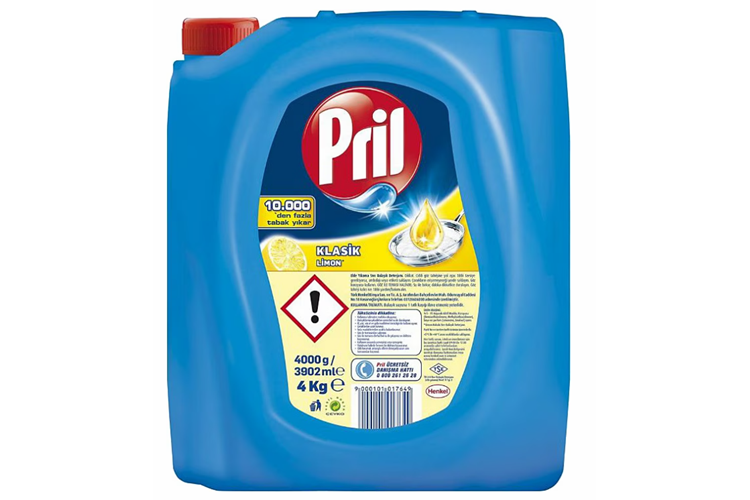 Bulaşık Deterjanı Pril Sıvı 4 Kg*4