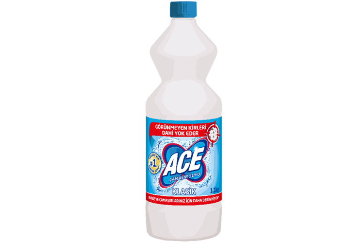 Çamaşır Suyu 1 Lt*18 Ace Klasik