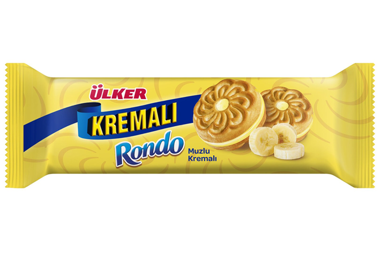 Ülker Kremalı Rondo Bisküvi 61 Gr*24 Muzlu