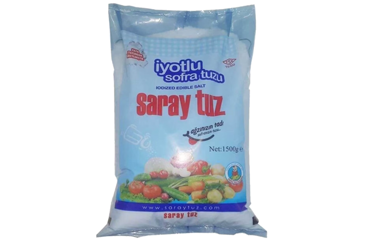 Tuz Saray Poşet 1,5 Kg*15