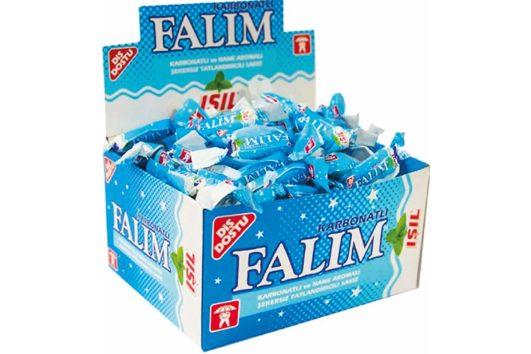 Sakız Falım 100 lü Pkt*1 Karbonatlı
