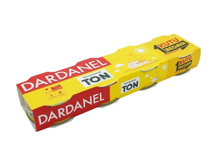 Sarı Dardanel Ekonomik Ton Balığı 4x75 Gr Paket*16