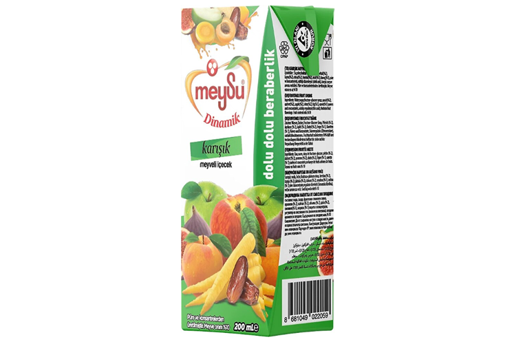 Meysu Meyve Suyu 200 Ml*27 Karışık