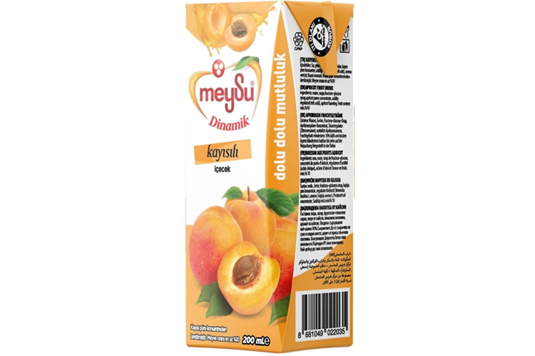 Meysu Meyve Suyu 200 Ml*27 Kayısı