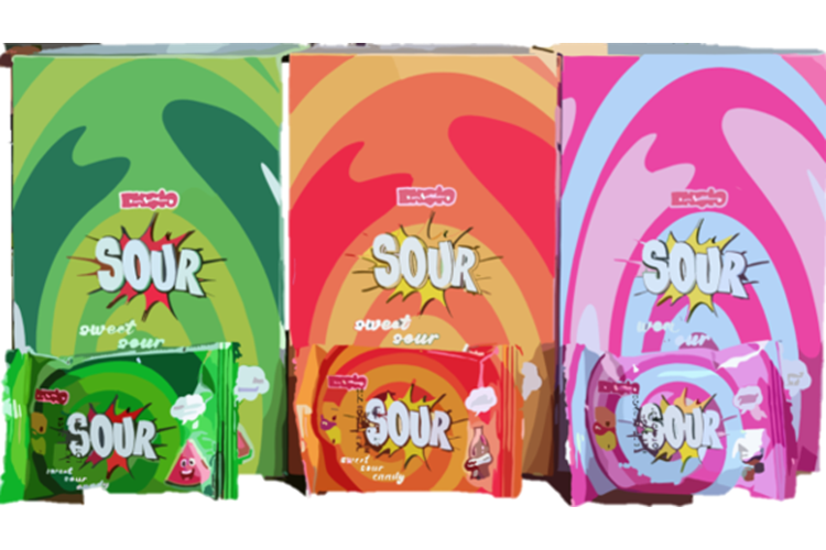 Ekşio Sweet Küp Sour Cola 20 Gr*24