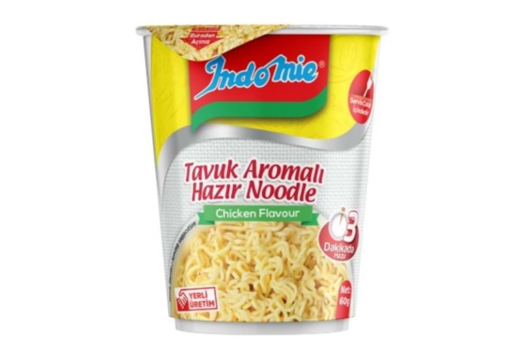 Indomie Noodle Bardak Tavuk 60 Gr*24