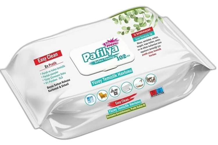 Yüzey Temizlik Havlusu 102 Adetli *15 Pafilya