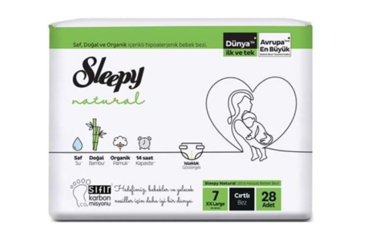 Sleepy Çocuk Bezi Ikili Jumbo 7 Numara*4