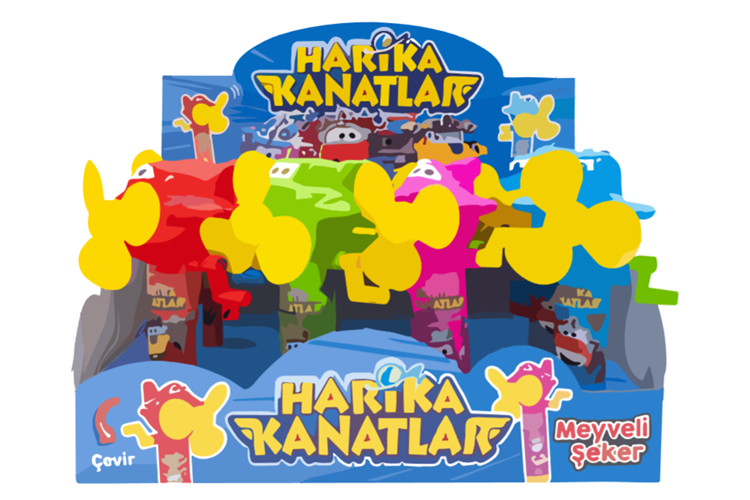 Kervan Fenomen Harika Kanatkar Oyuncaklı Şeker *12