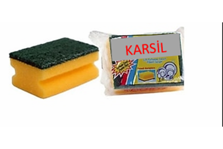 Sünger Karsil Oluklu Tekli * 36