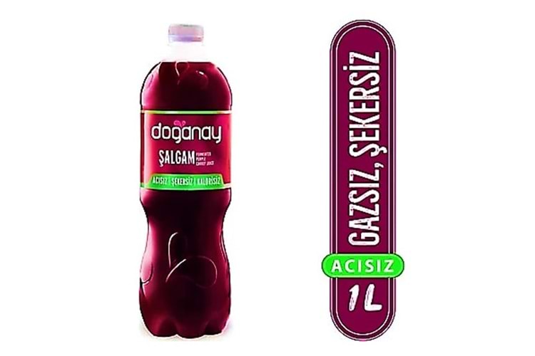 Doğanay Şalgam Suyu Acısız 1 Lt*12
