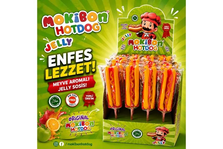 Jelibon Mokibon Sosis 35 Gr*24