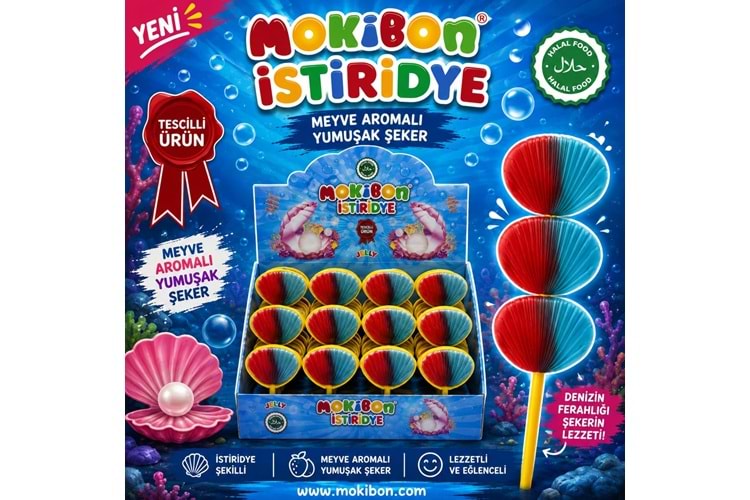 Jelibon Mokibon İstiridye 35 Gr*24