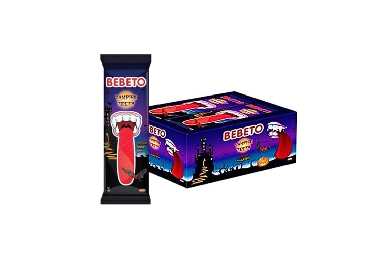 Kervan Bebeto Vampir Yumuşak Şeker 20 Gr*24