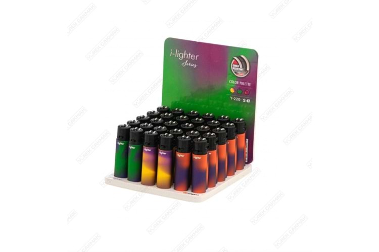 İ-Lighter Soft Y-220 Çarklı Çakmak*30