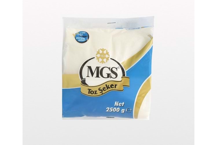 Toz Şeker 2,500 Gr *6 Mgs