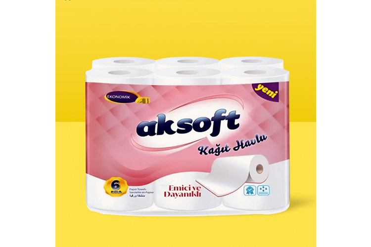 Havlu Kağıt 6lı*4 Aksoft