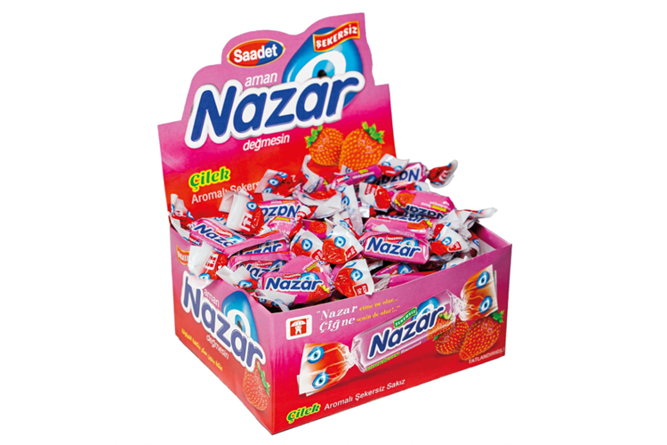 Sakız Nazar 100 Lü Pkt *1 Çilek Ar.