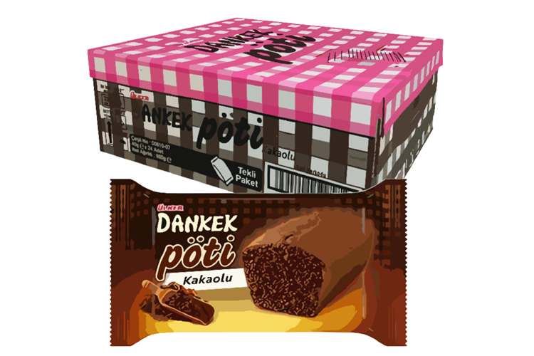 Ülker Dankek Pöti Kek 35 Gr*24 Kakaolu