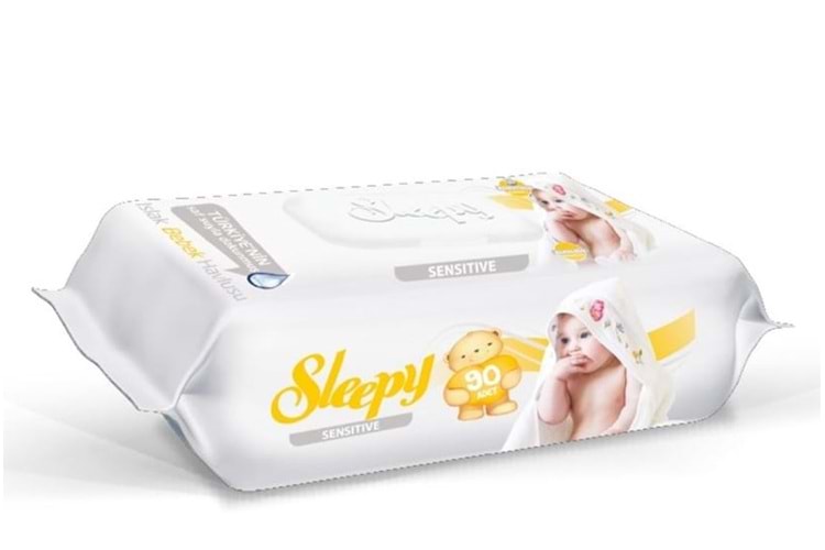 Sleepy Sensitive Islak Havlu 90 Lı*24
