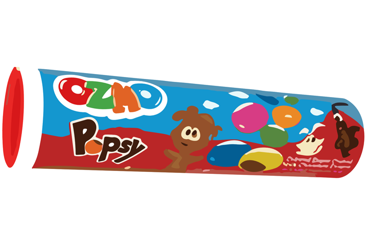 Ozmo Popsy Draje Şeker 24 Gr.*24
