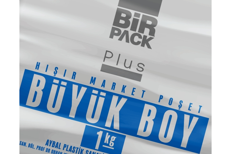 Poşet Birpack Adetli Hışır Büyük Boy *10