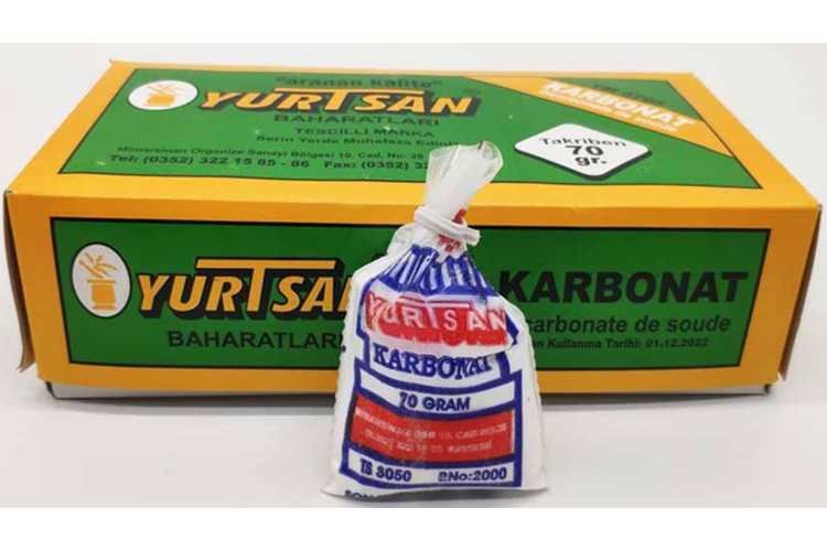 Yurtsan Karbonat 70 Gr *20