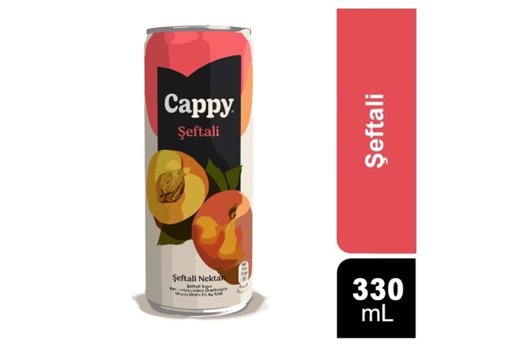 Cappy Meyve Suyu 330 Ml*12 Şeftali
