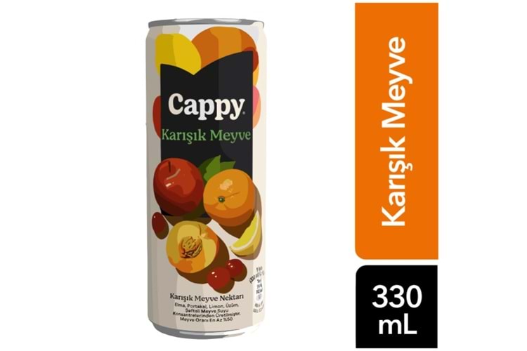 Cappy Meyve Suyu 330 Ml*12 Karışık