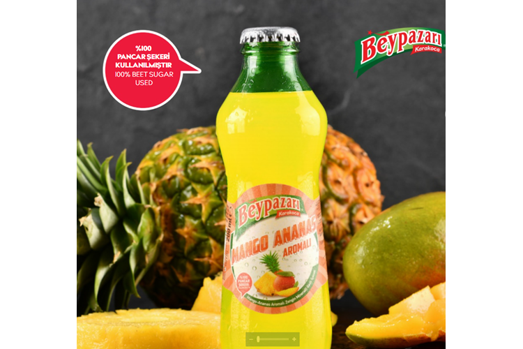Beypazarı Maden Suyu 200 Ml Mango Ananas *24