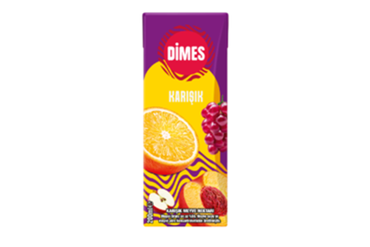 Dimes Meyve Suyu 200 Ml*27 Karışık