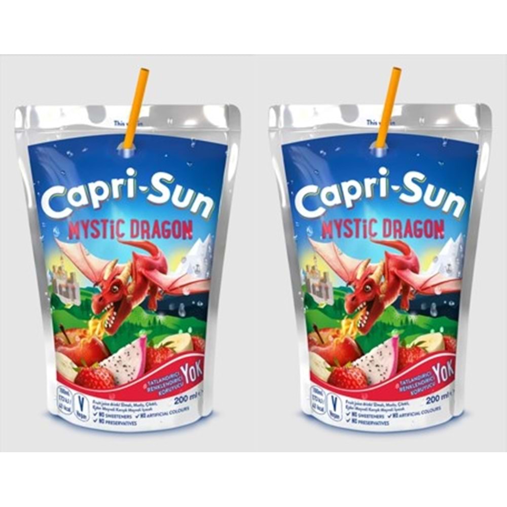Capri-Sun Meyve Suyu 200 Ml*20 Dragon