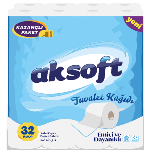 Tuvalet Kağıdı 32 li * 3 Aksoft