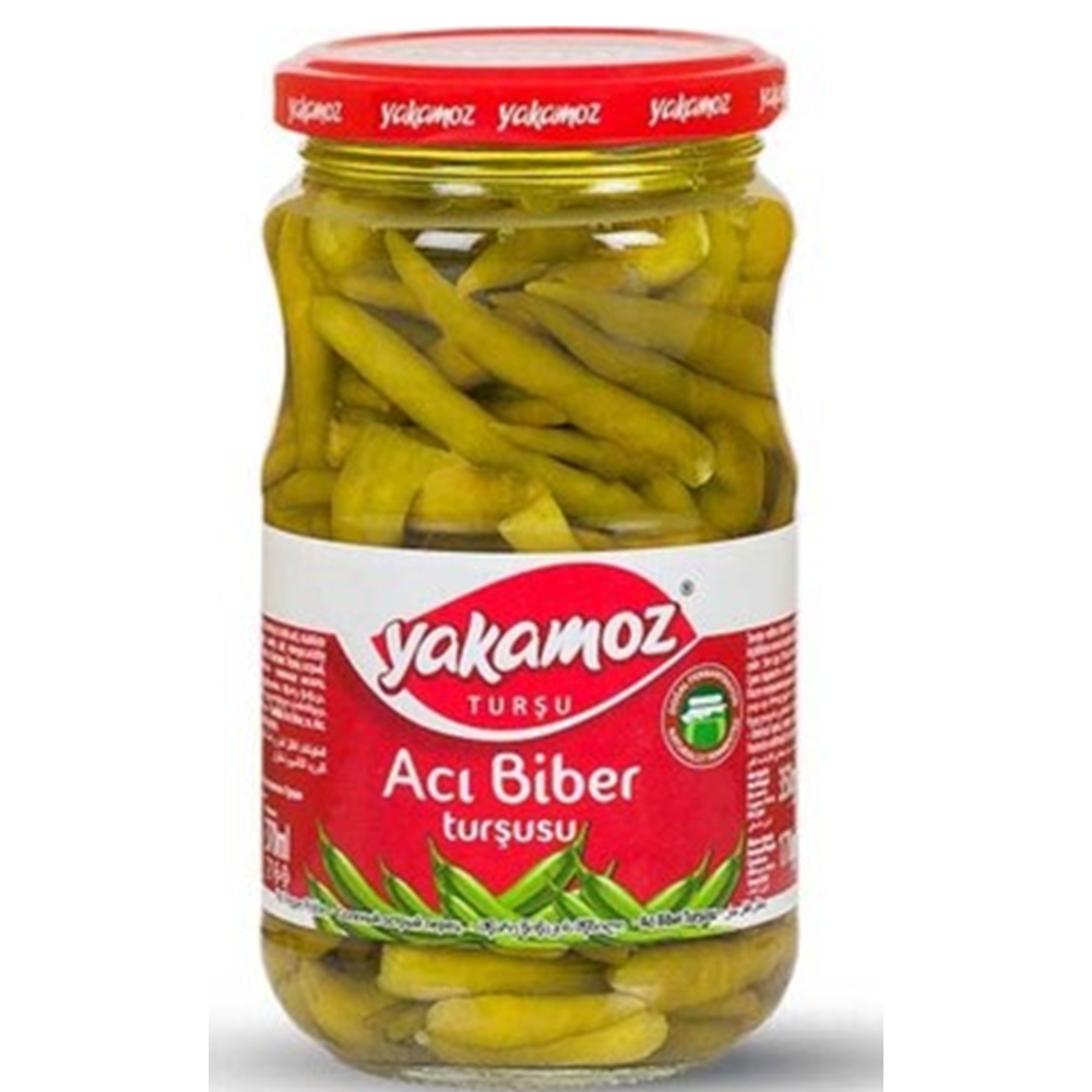 Turşu Yakamoz 720 Ml*12 Acı Biber