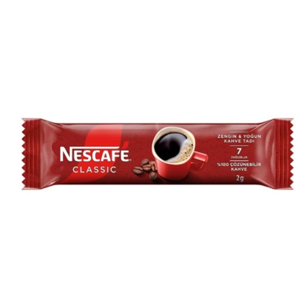 Kahve Nescafe Classic 2 Gr * 200 Poşet