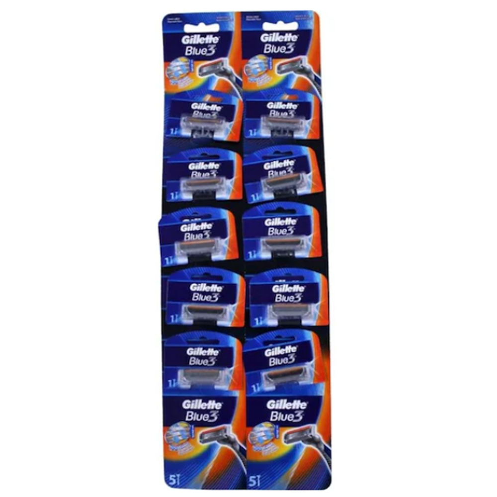 Traş Bıçağı Gilette Blue III Kartela*10