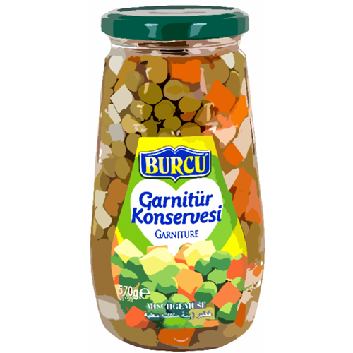 Cam Burcu Garnitür 570 G*12