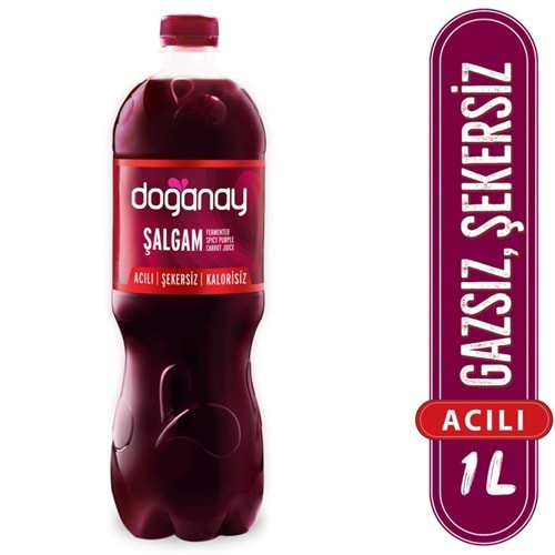 Doğanay Şalgam Suyu Acılı 1 Lt*12