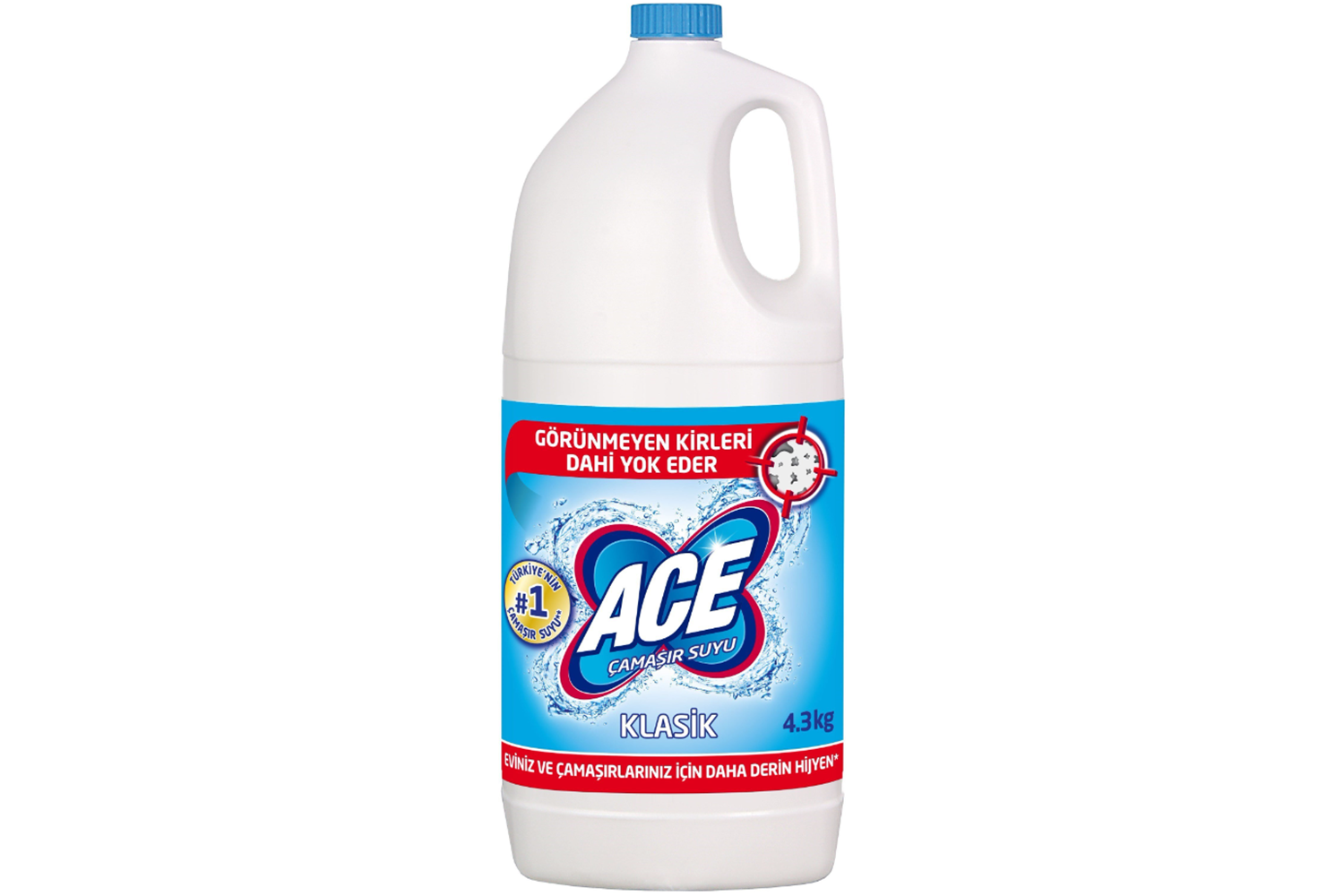 Çamaşır Suyu 4 Lt* 4 Ace Klasik