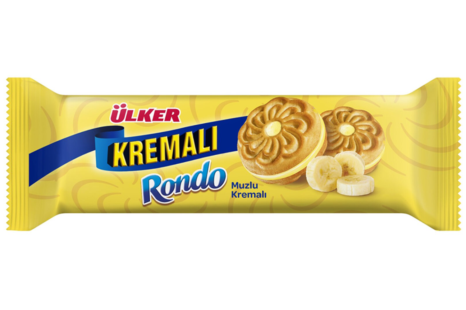 Ülker Kremalı Rondo Bisküvi 61 Gr*24 Muzlu