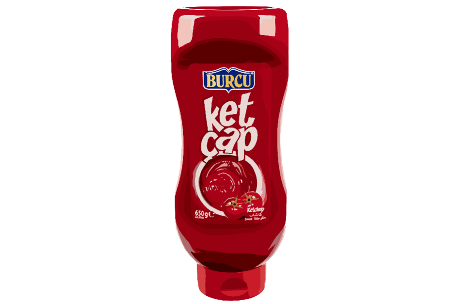 Ketçap Burcu Acısız 650 Gr*12