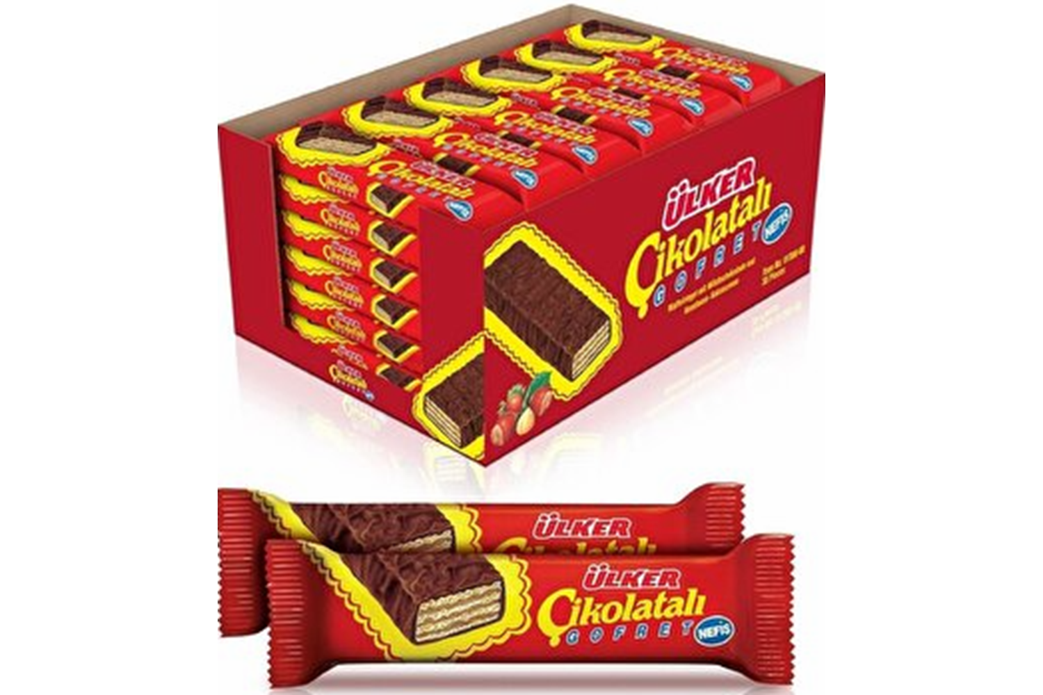 Ülker Çikolatalı Gofret 36 Gr*36