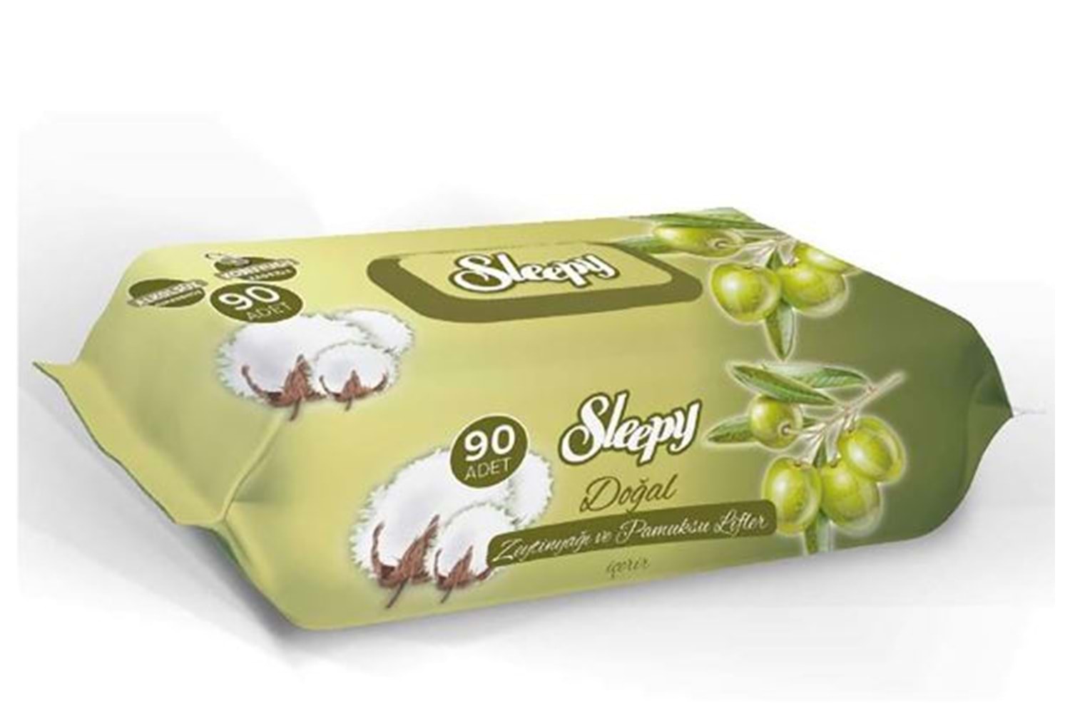 Sleepy Zeytinyağlı Islak Havlu 90 lı*24