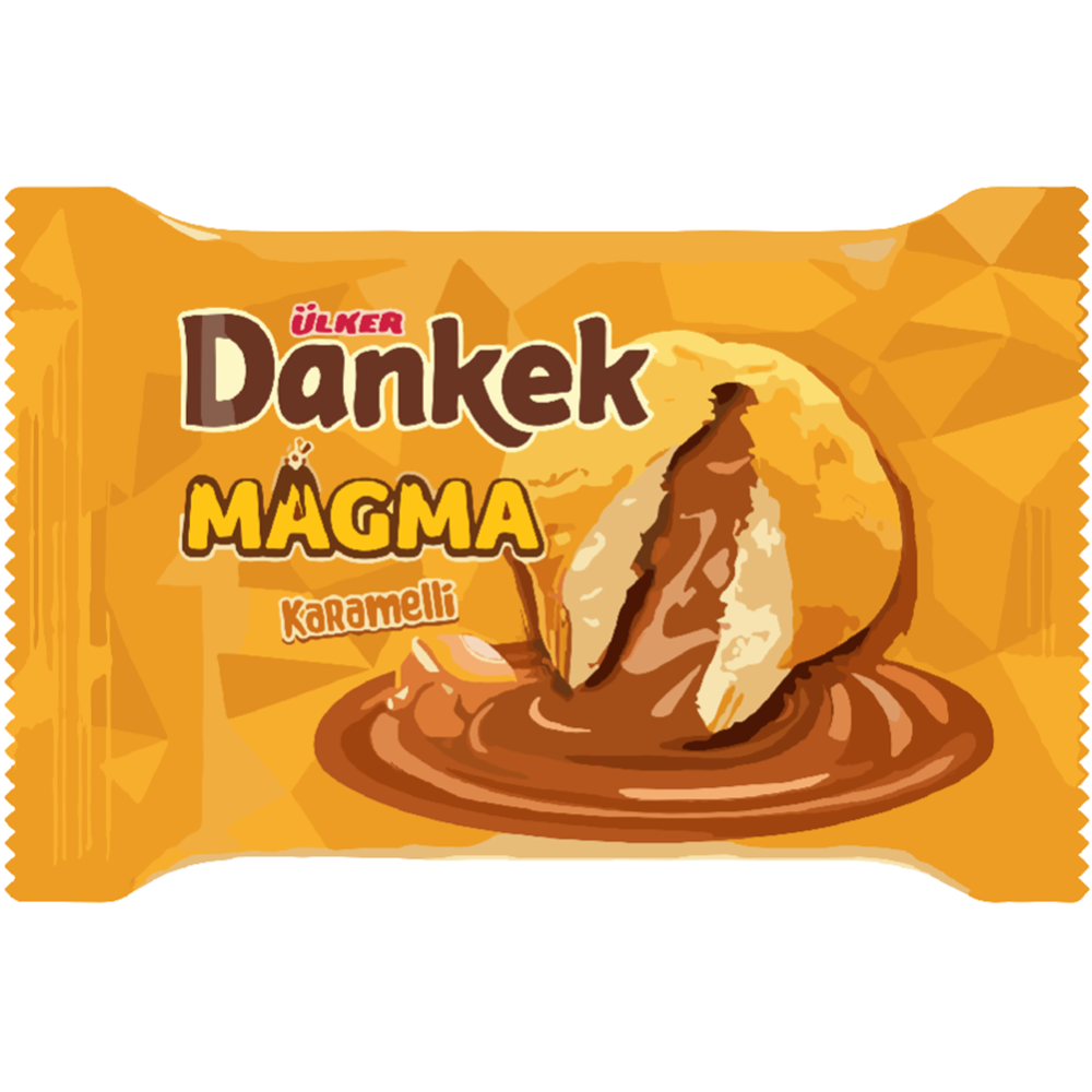 Ülker Dankek Magma Karamelli Kek 65 Gr.*16