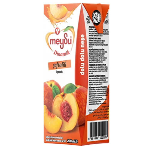 Meysu Meyve Suyu 200 Ml*27 Şeftali